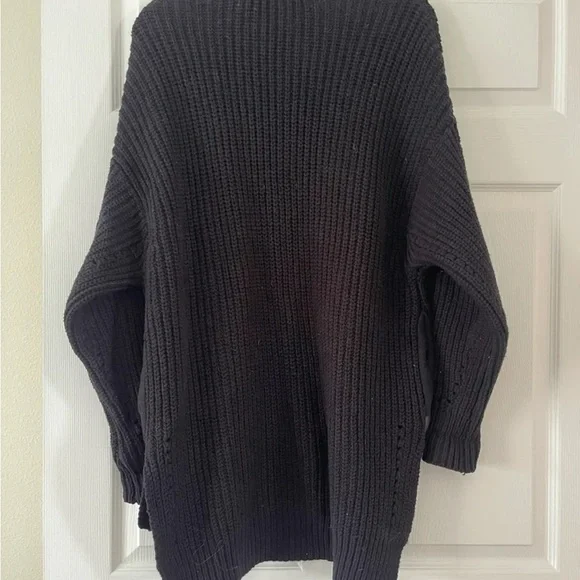 Free People Black Knit Cardigan - Picture 2 of 3